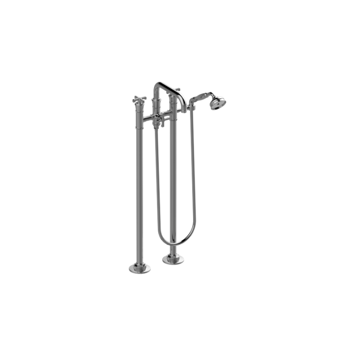 Bateria wannowa GRAFF VIGNOLA chrom E-11657-R3-C20B-PC