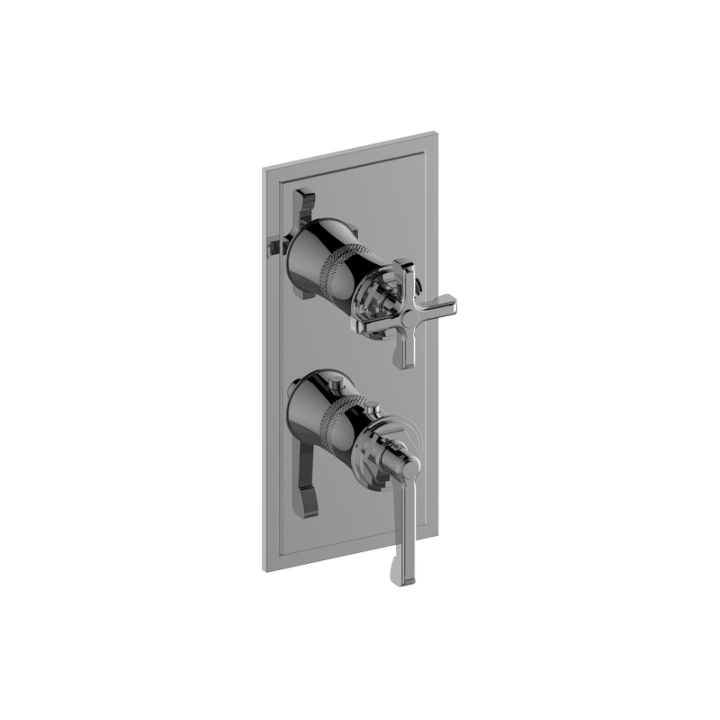 Zawór z dwoma uchwytami GRAFF VIGNOLA chrom E-8149-LM60C20-PC-T