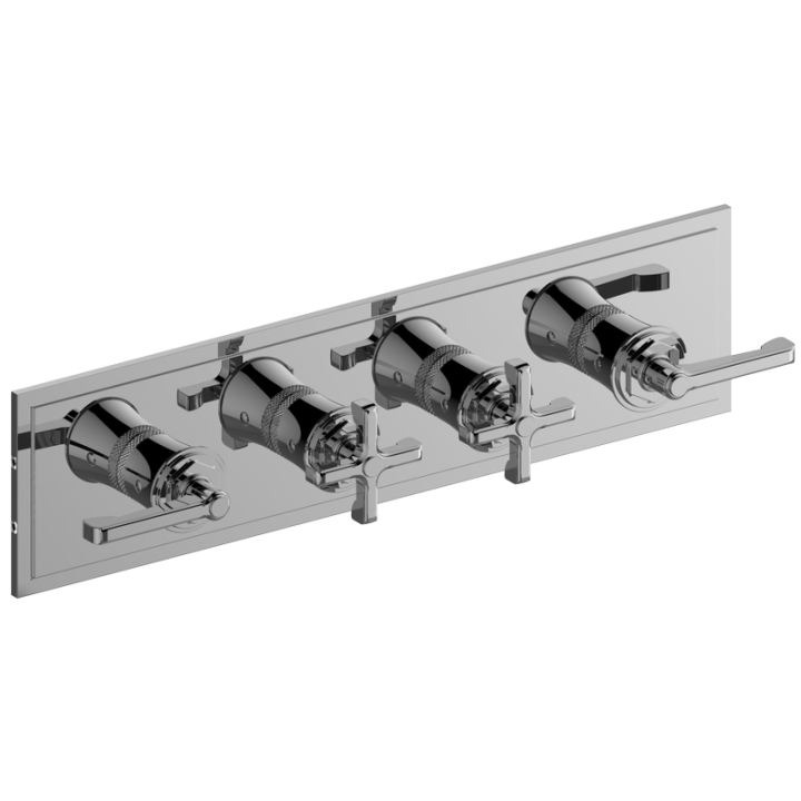Zawór z czterema uchwytami GRAFF VIGNOLA chrom E-8179HH-ALM60C20-PC-T