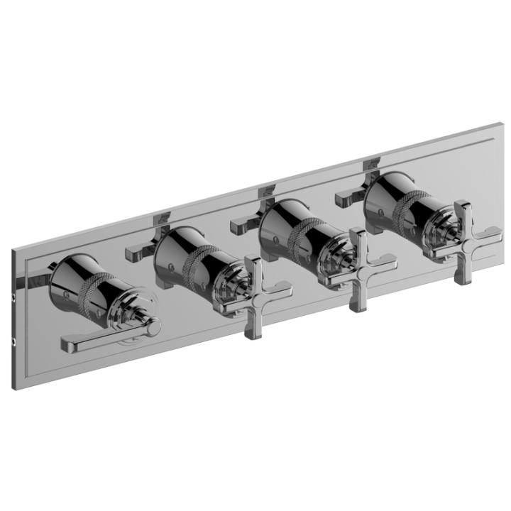 Zawór z czterema uchwytami GRAFF VIGNOLA chrom E-8179HH-LM60C20-PC-T