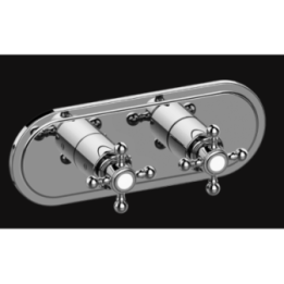 Bateria natryskowa Graff Lauren podtynkowa 2- drożna E-8086H-C2E0-PC