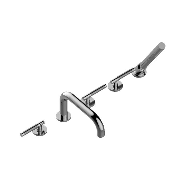 Bateria wannowa stojąca GRAFF HARLEY chrom E-6751-LM57B-PC