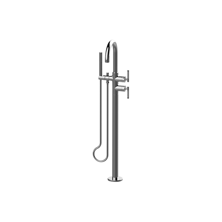 Bateria wannowa stojąca GRAFF HARLEY chrom E-11457-LM57B-PC-T
