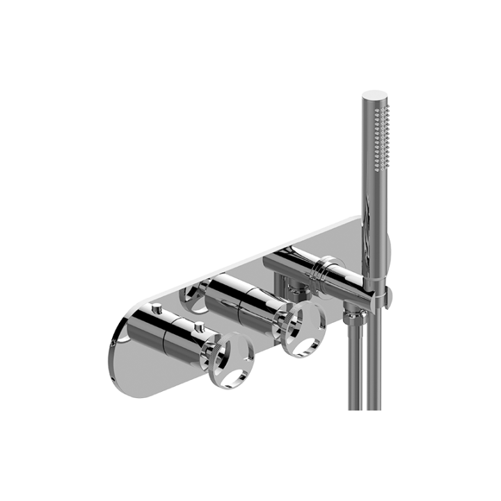Bateria natryskowa termostatyczna GRAFF HARLEY chrom EL7.090H-C19E0-PC-T