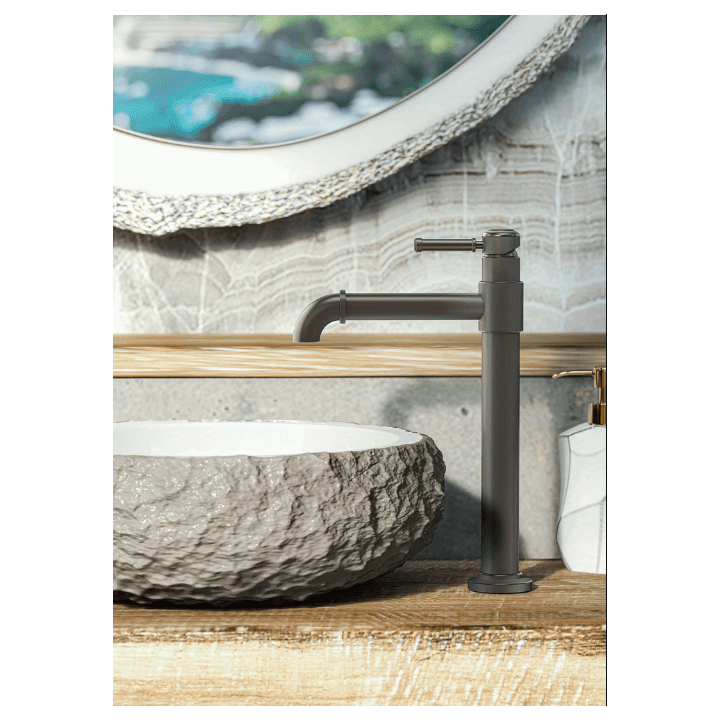 Jednouchwytowa bateria umywalkowa Graff Bali wysoka chrom E-2106-LM21M-PC