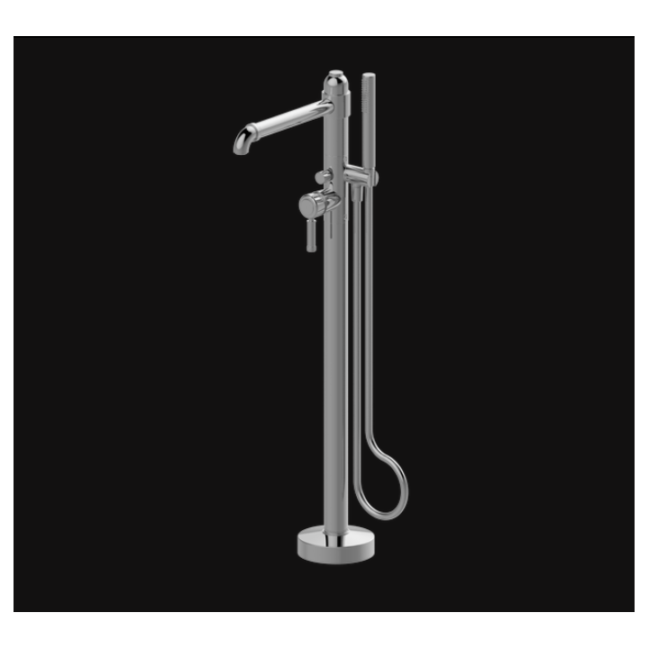 Bateria wannowa Graff Bali wolnostojąca chrom E-2154-LM21N-PC