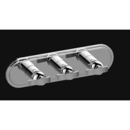 Bateria natryskowa Graff Bali podtynkowa 3- drożna chrom E-8087H-LM20E0-PC