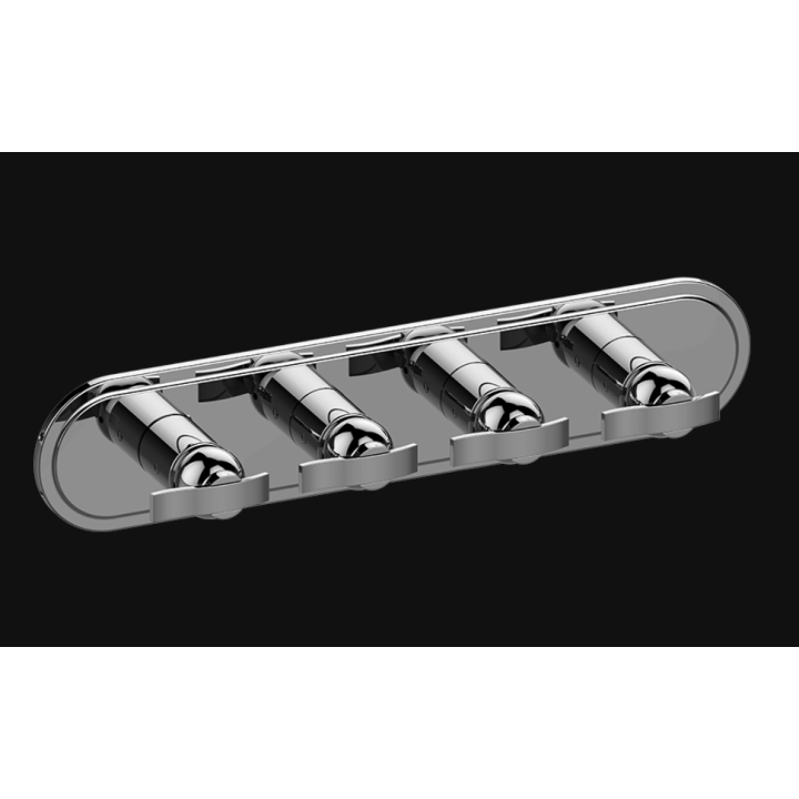 Bateria natryskowa Graff Bali podtynkowa 4- drożna chrom E-8088H-LM20E0-PC