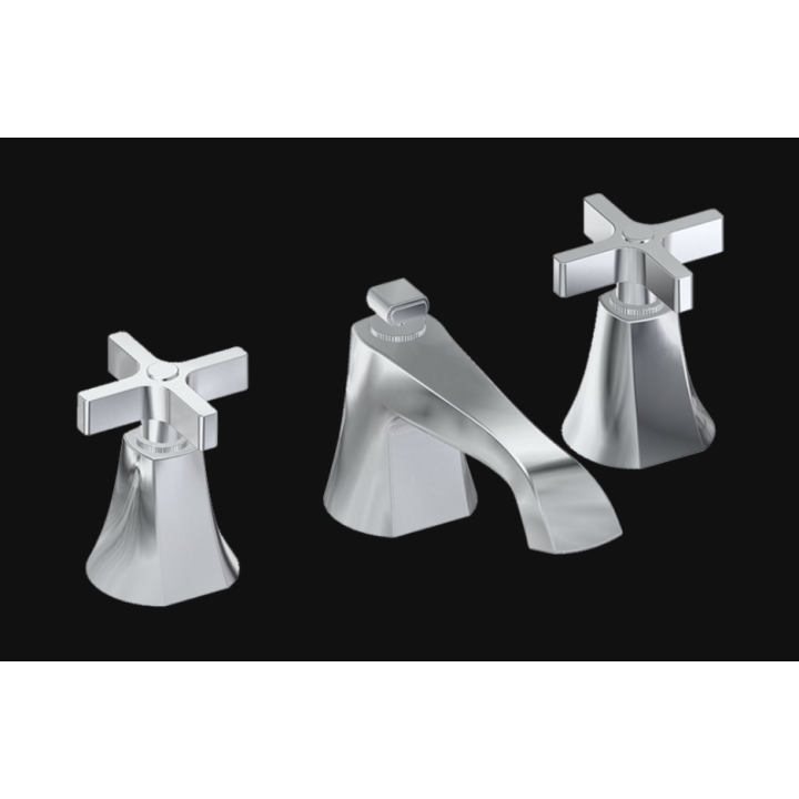 Bateria umywalkowa Graff Finneza Due 3- otworowa chrom E-6811-C15B-PC