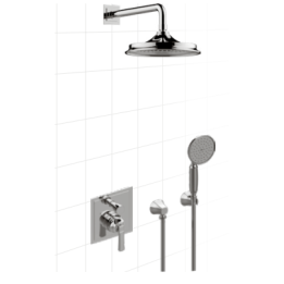 Zestaw natryskowy Graff Finneza Due chrom DUE01-PC