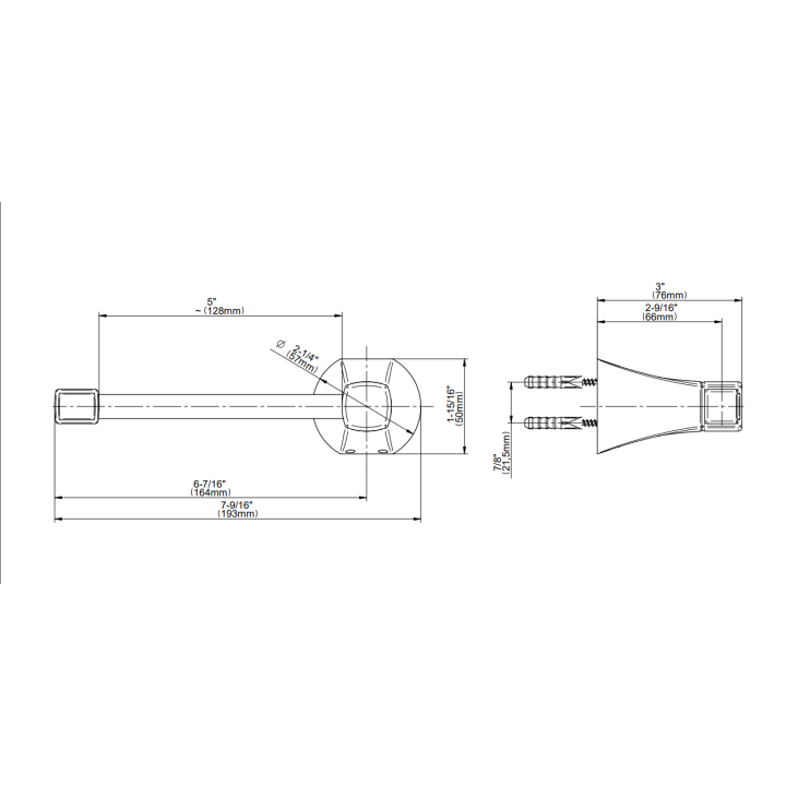 Uchwyt na papier toaletowy Graff Finneza Due chrom E-9605-PC