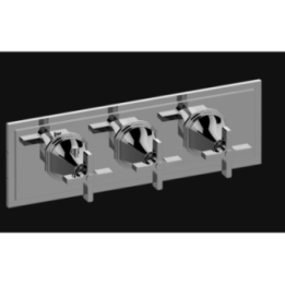 Bateria natryskowa Graff Finezza Uno podtynkowa 3- drożna chrom E-8078H-C15E0-PC