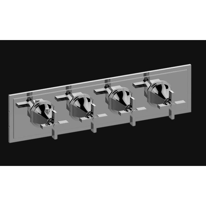 Bateria natryskowa Graff Finezza Uno podtynkowa 4- drożna chrom E-8079H-C15E0-PC