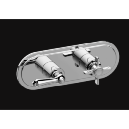 Bateria natryskowa Graff Camden podtynkowa 2- drożna chrom E-8086H-LM48C16-PC