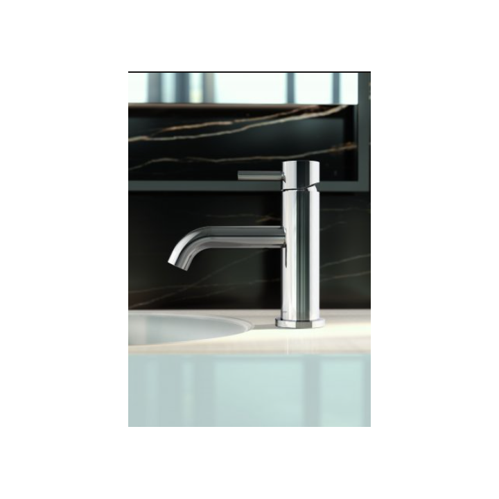 Jednouchwytowa bateria umywalkowa Graff M.E/M.E.25 wylewka 11,1 cm chrom E-6104-LM41M-PC