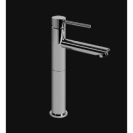 Jednouchwytowa bateria umywalkowa wysoka Graff M.E/M.E.25 wylewka 12 cm chrom E-6106-LM41-PC