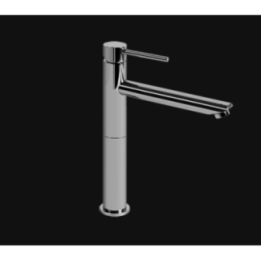 Jednouchwytowa bateria umywalkowa wysoka Graff M.E/M.E.25 wylewka 16,5 cm chrom E-6107-LM41-PC
