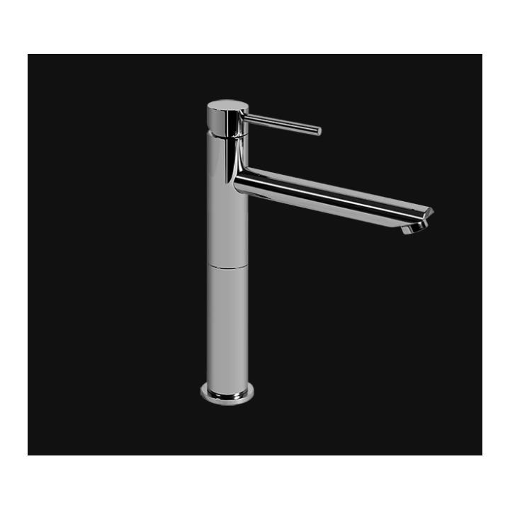 Jednouchwytowa bateria umywalkowa wysoka Graff M.E/M.E.25 wylewka 16,5 cm chrom E-6107-LM41-PC