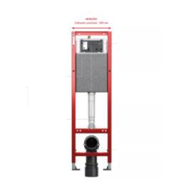 Stelaż do WC podtynkowy TECEbase uruchamianie z przodu 2/4l 320 x 1120 x 135 mm 9400440