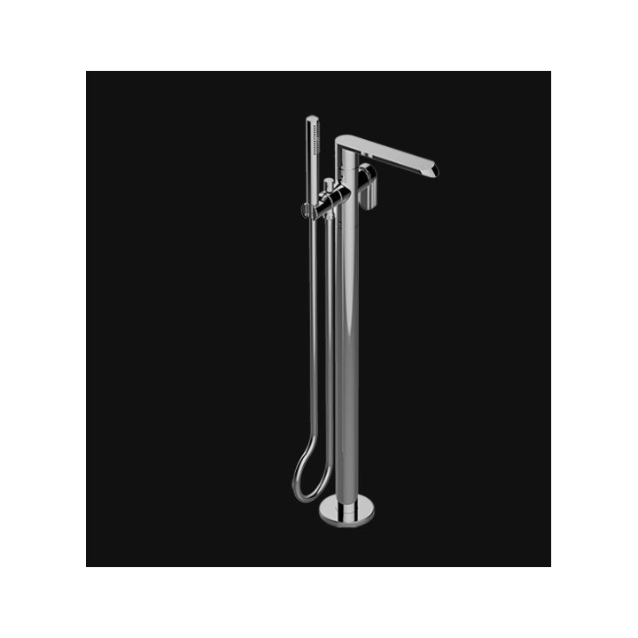 Bateria wannowa Graff Phase wolnostojąca chrom E-6654-LM45N-PC