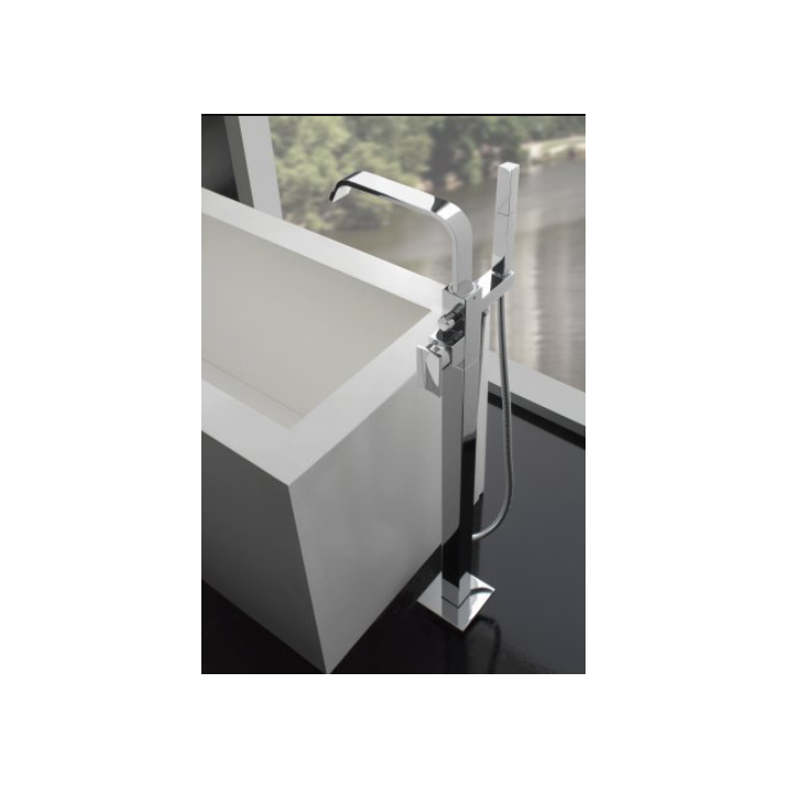 Bateria wannowa Graff Immersion wolnostojąca chrom E-2357-LM31N-PC