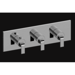 Bateria natryskowa Graff Immersion podtynkowa 3- drożna chrom E-8057H-LM40E0-PC