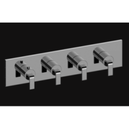 Bateria natryskowa Graff Immersion podtynkowa 4- drożna chrom E-8059H-LM40E0-PC