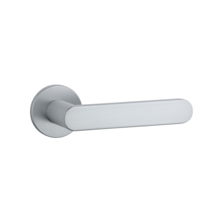 Klamka ENGER APRILE ALORA ROZETA R SLIM 7MM chrom satynowy ASALORAR7SSC