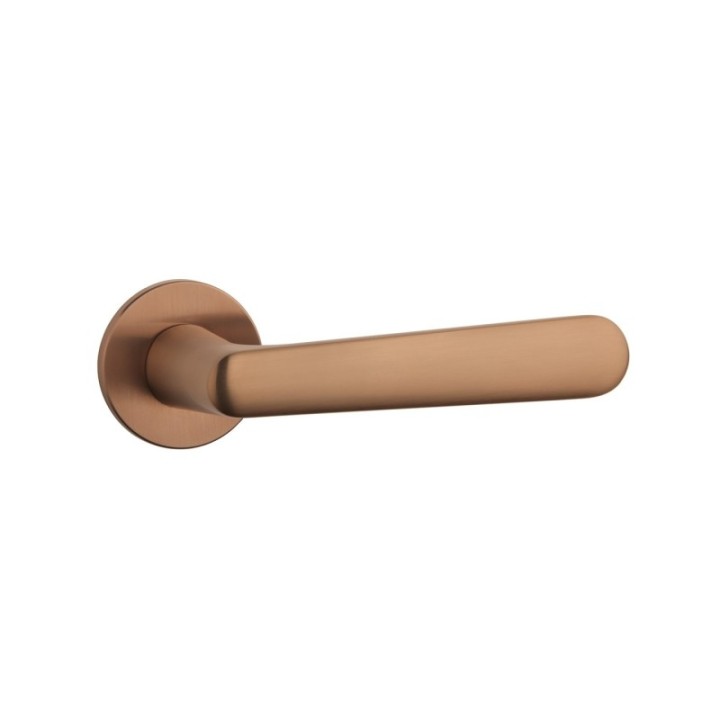Klamka Enger APRILE ARIA ROZETA R SUPER SLIM 5MM miedziany PVD ASARIAR5SPNPVD