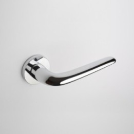 Klamka ENGER APRILE AZALIA ROZETA R SLIM 7MM chrom polerowany ASAZALIAR7SLC
