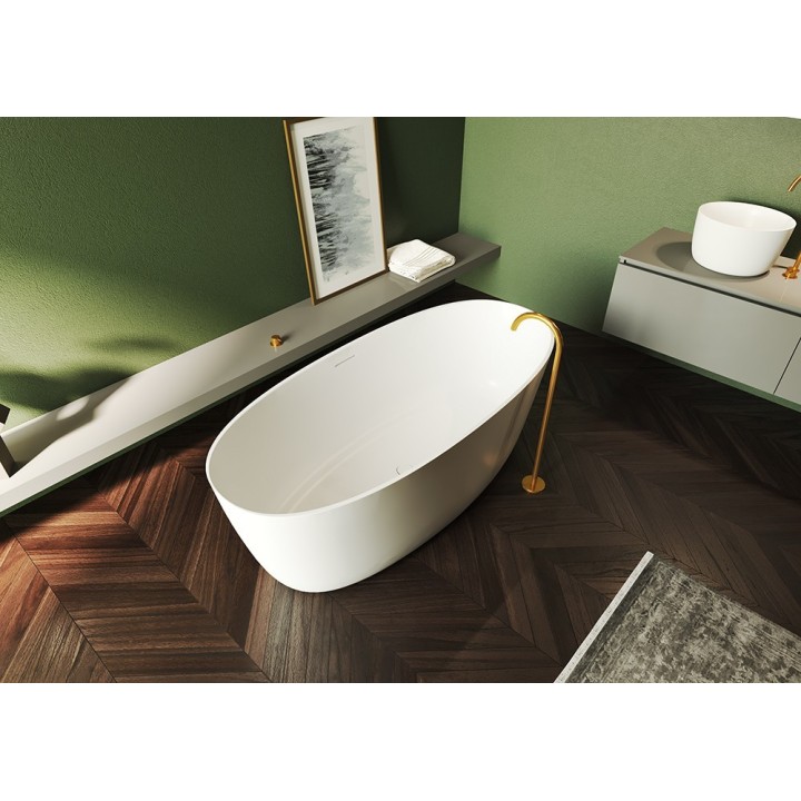 Wanna wolnostojąca 160x72 cm RIHO LIMITED OVAL biała B129001105