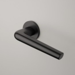 Klamka ENGER APRILE FUNKIA ROZETA R SLIM 7MM czarny matowy ATFUNKIAR7SBLACK