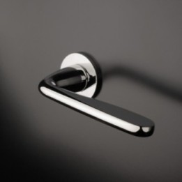 Klamka ENGER APRILE HIACYNTA ROZETA R SUPER SLIM 5MM chrom polerowany ASHIACYNTAR5SLC