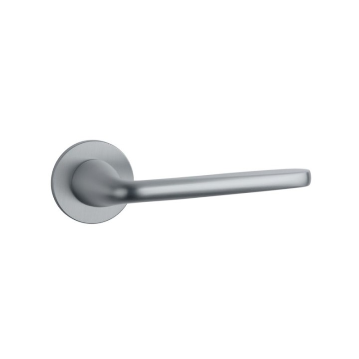 Klamka ENGER APRILE HIACYNTA ROZETA R SUPER SLIM 5MM chrom satynowy ASHIACYNTAR5SSC