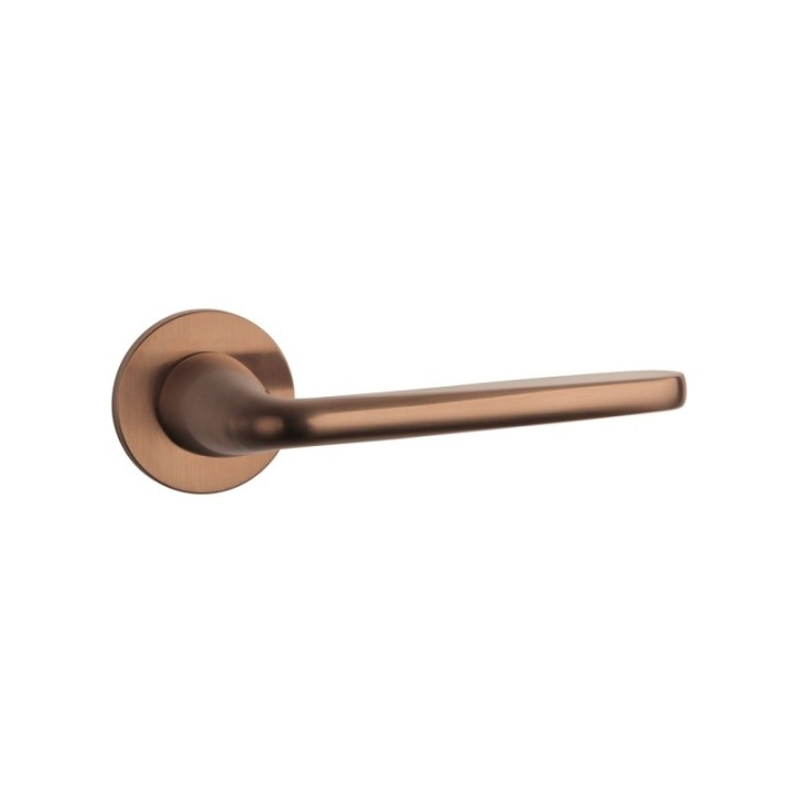 Klamka ENGER APRILE HIACYNTA ROZETA R SUPER SLIM 5MM miedziany PVD ASHIACYNTAR5SPNPVD