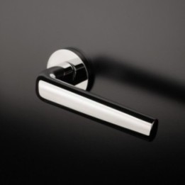 Klamka ENGER APRILE INULA ROZETA R SLIM 7MM chrom polerowany ATINULAR7SCP