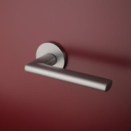 Klamka ENGER APRILE KALMIA ROZETA R SLIM 7MM chrom satynowy ATKALMIAR7SMSC