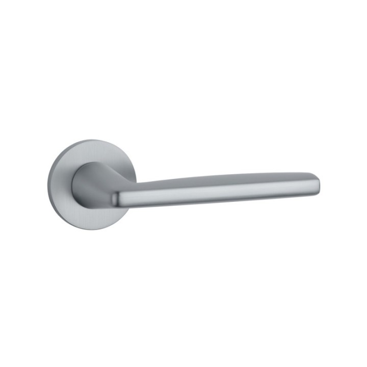 Klamka ENGER APRILE LUNA ROZETA R SLIM 7MM chrom satynowy ATLUNAR7SMSC