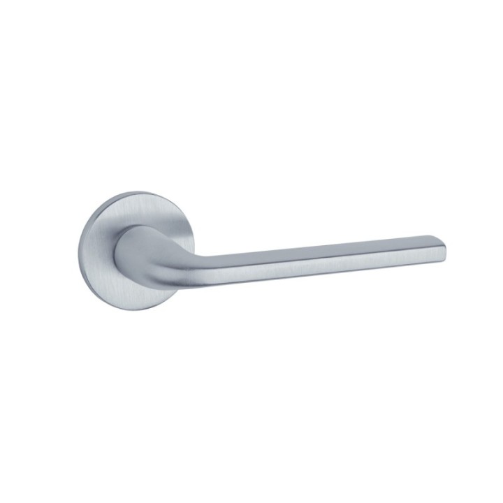 Klamka ENGER APRILE OLEANDRO ROZETA R SLIM 7MM chrom satynowy ATOLEANDROR7SMSC