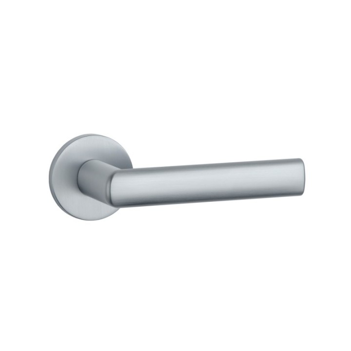 Klamka ENGER APRILE SILENA ROZETA R SLIM 7MM chrom satynowy ATSILENAR7SMSC