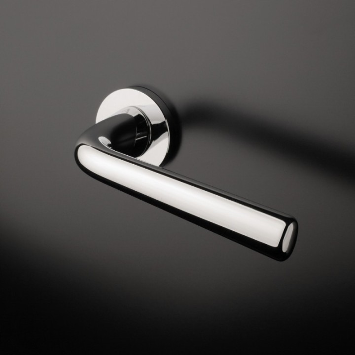 Klamka ENGER APRILE TULIPA ROZETA R SLIM 7MM chrom polerowany ASTULIPAR7SLC