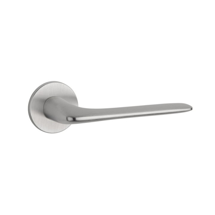 Klamka ENGER APRILE VIOLA ROZETA R SUPER SLIM 5MM chrom szczotkowany ASVIOLAR5SDSC