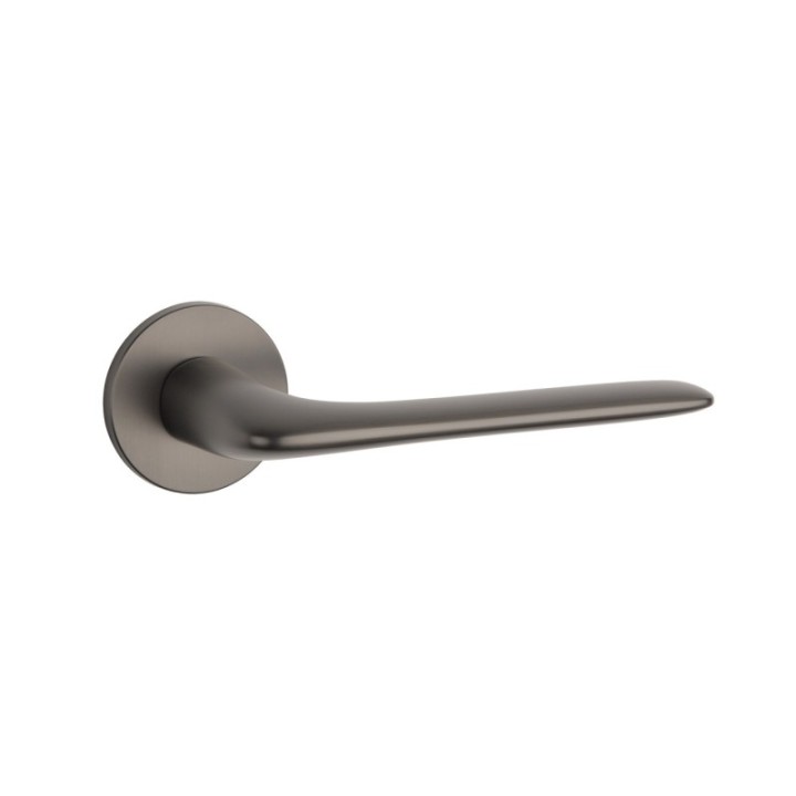 Klamka ENGER APRILE VIOLA ROZETA R SUPER SLIM 5MM grafit ASVIOLAR5SGYM