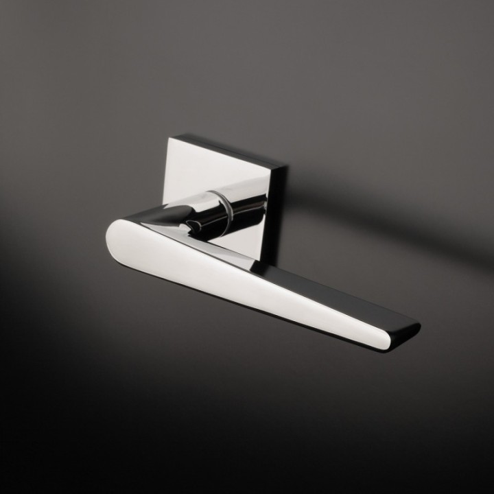 Klamka ENGER APRILE ARNICA ROZETA Q SLIM 7MM chrom polerowany ATARNICAQ7SCP