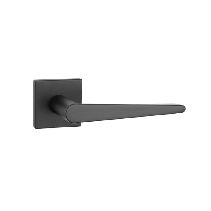 Klamka ENGER APRILE ARNICA ROZETA Q SLIM 7MM czarny matowy ATARNICAQ7SBLACK