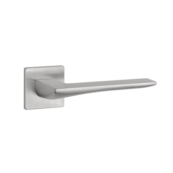 Klamka ENGER APRILE IRIS ROZETA Q SUPER SLIM 5MM chrom szczotkowany ASIRISQ5SDSC