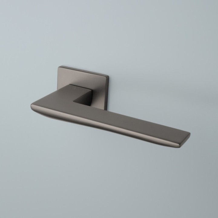 Klamka ENGER APRILE IRIS ROZETA Q SUPER SLIM 5MM grafit ASIRISQ5SGYM