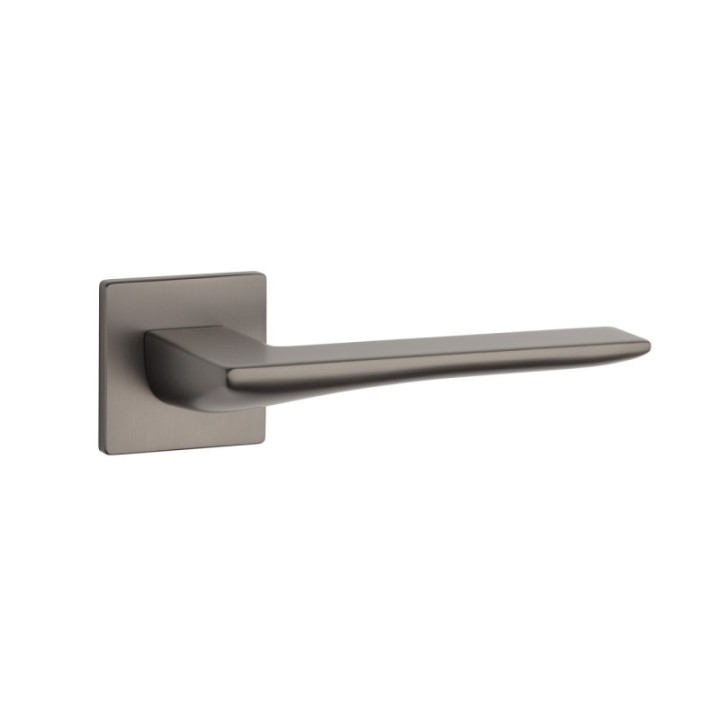 Klamka ENGER APRILE IRIS ROZETA Q SUPER SLIM 5MM grafit ASIRISQ5SGYM