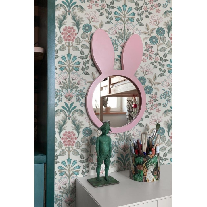 LUSTRO BUNNY RÓŻOWE 30x50cm GieraDesign BNN/R/30x50