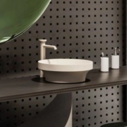 Bateria umywalkowa 24,7 cm z korkiem automatycznym GESSI ORIGINI chrom 66005031